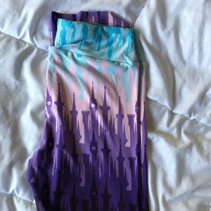 Lularoe Disney Castle Leggings